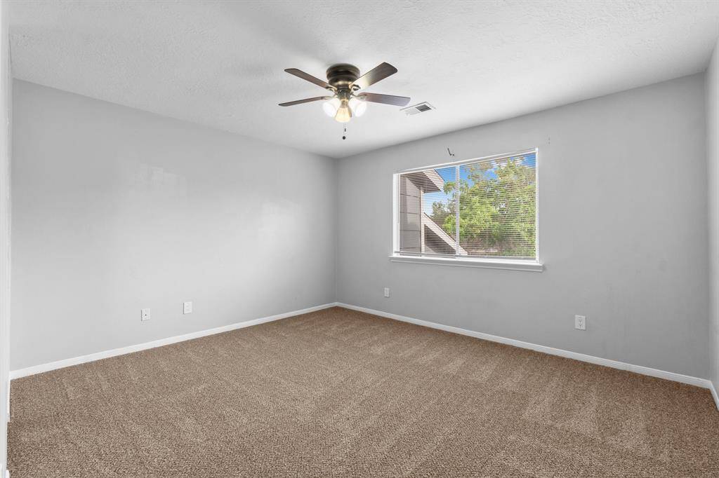 Upstairs you will find the primary bedroom with jack and jill bathroom.