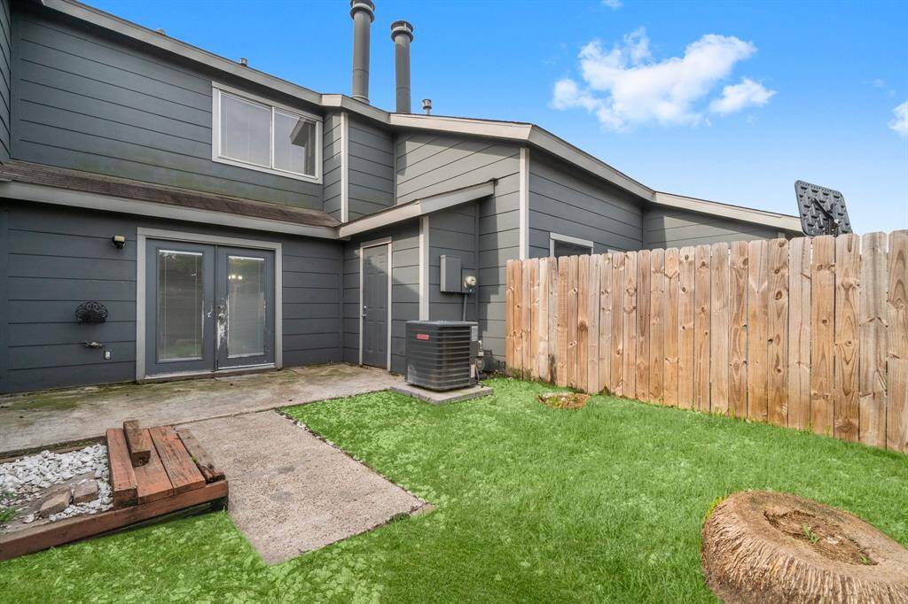 Easy access to the carport assigned to the unit.