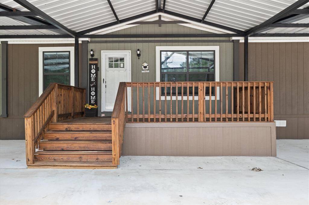 Covered porch