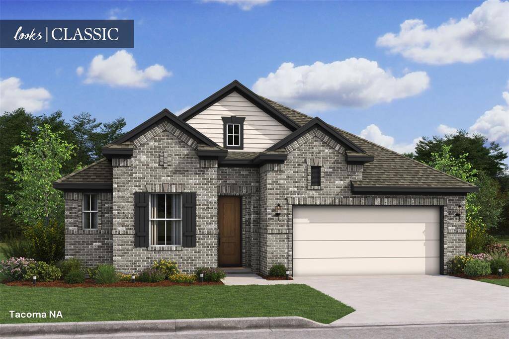 Charming Tacoma home design in NA elevation built by K. Hovnanian Homes in the master planned community of Marvida. (*Artist rendering used for illustration purposes only.)