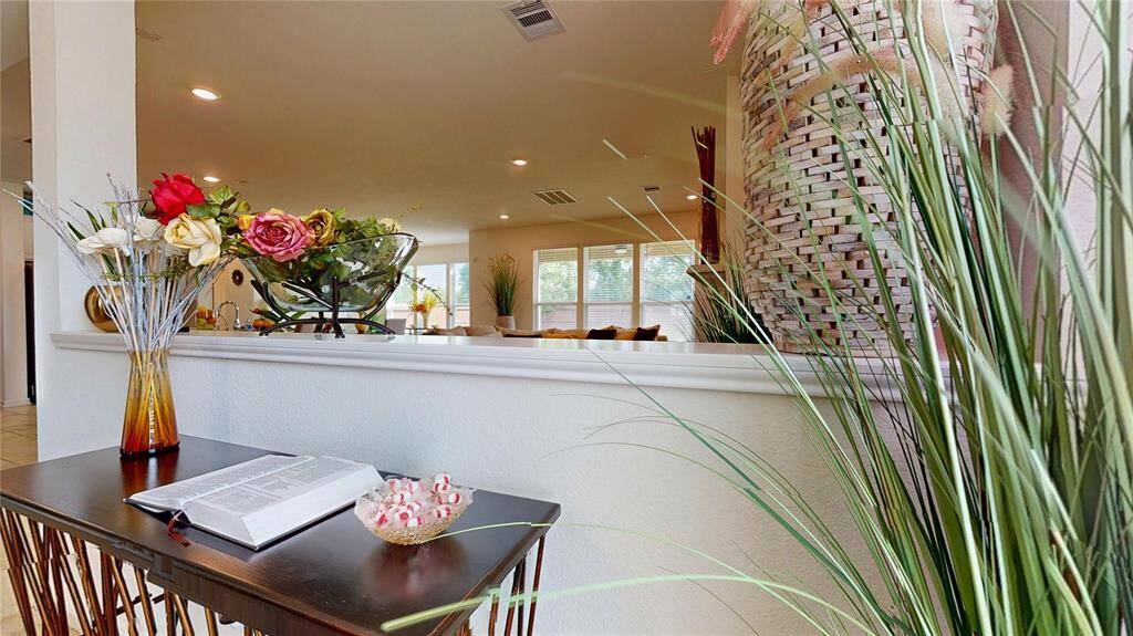 An inviting open concept living area with a modern and airy feel.