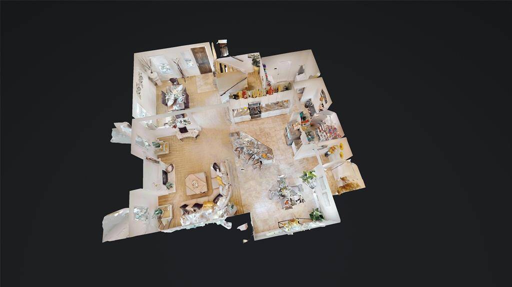 Dollhouse view.