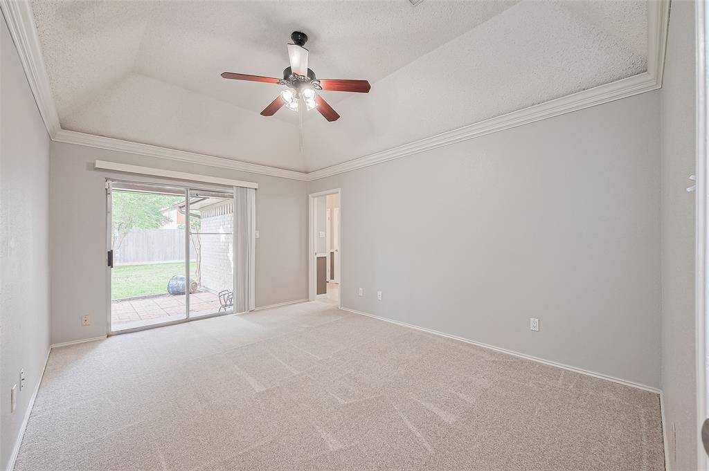 Tall ceilings and natural light add to the airy feel.