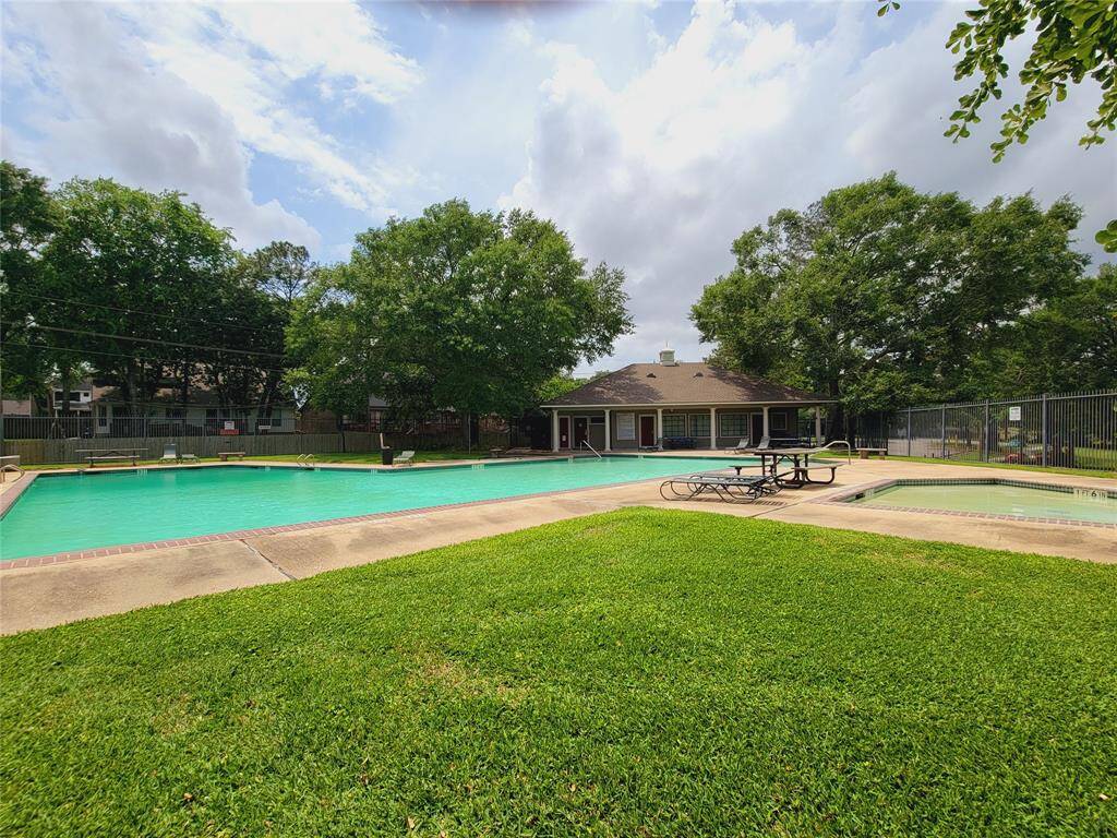 Second pool. This one is adjacent to the community center.