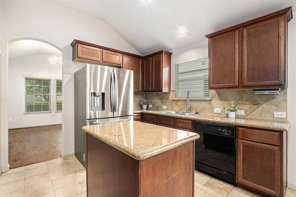 Kitchen opens to front Study/Dining