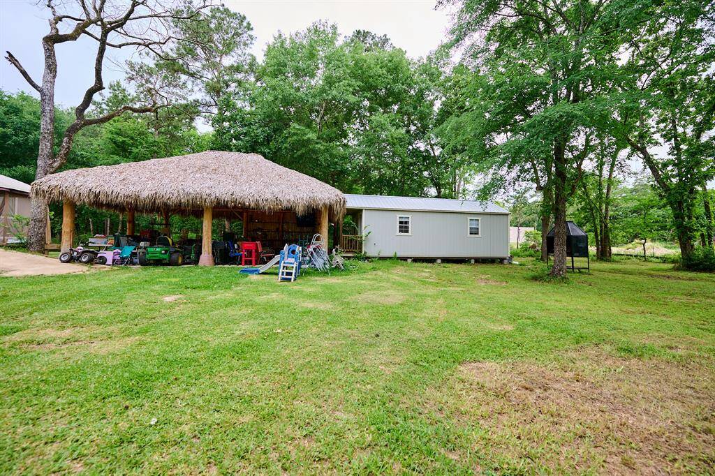 Palapa and guest quarters