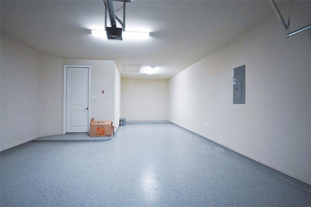 Three car garage
