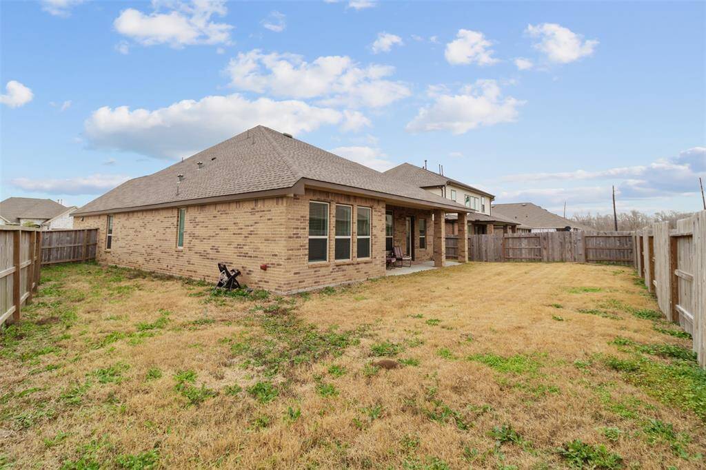 Having a corner lot provides extra space and no neighbors on one side.