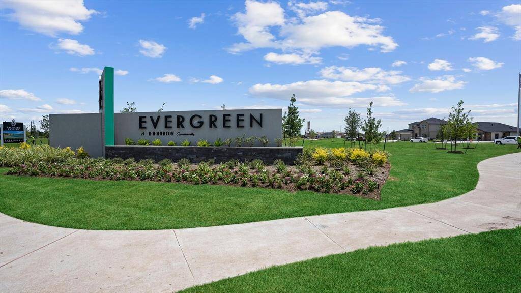 Evergreen entrance