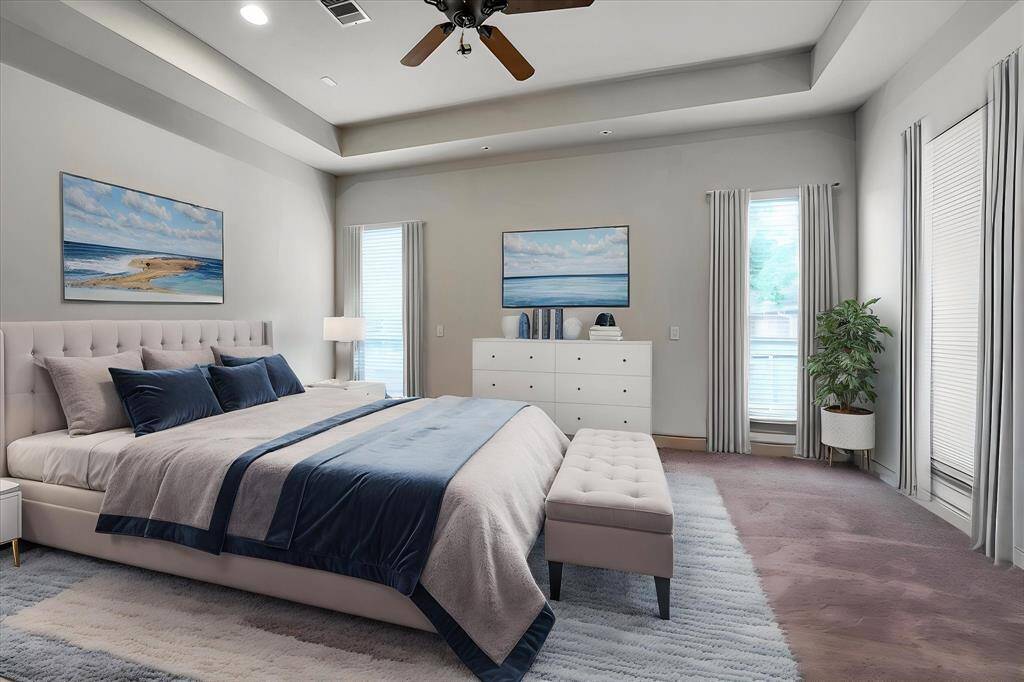 Expansive and secluded primary suite ensures ultimate comfort.