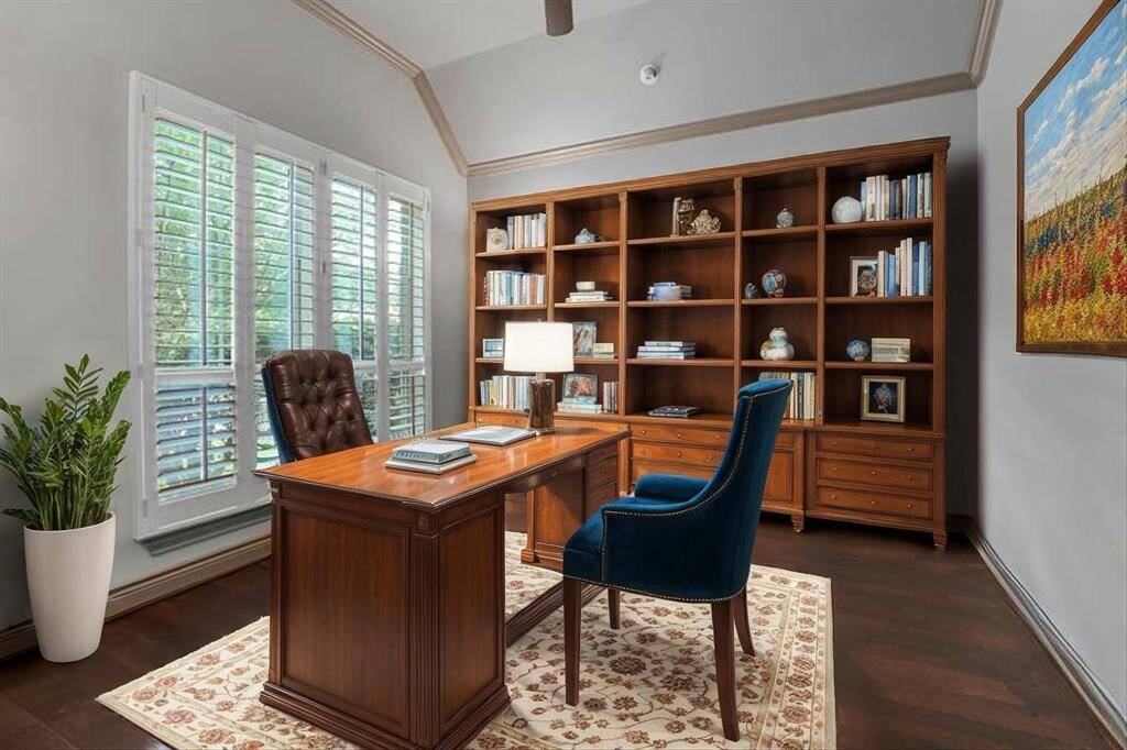 Elegant front office with abundant natural light