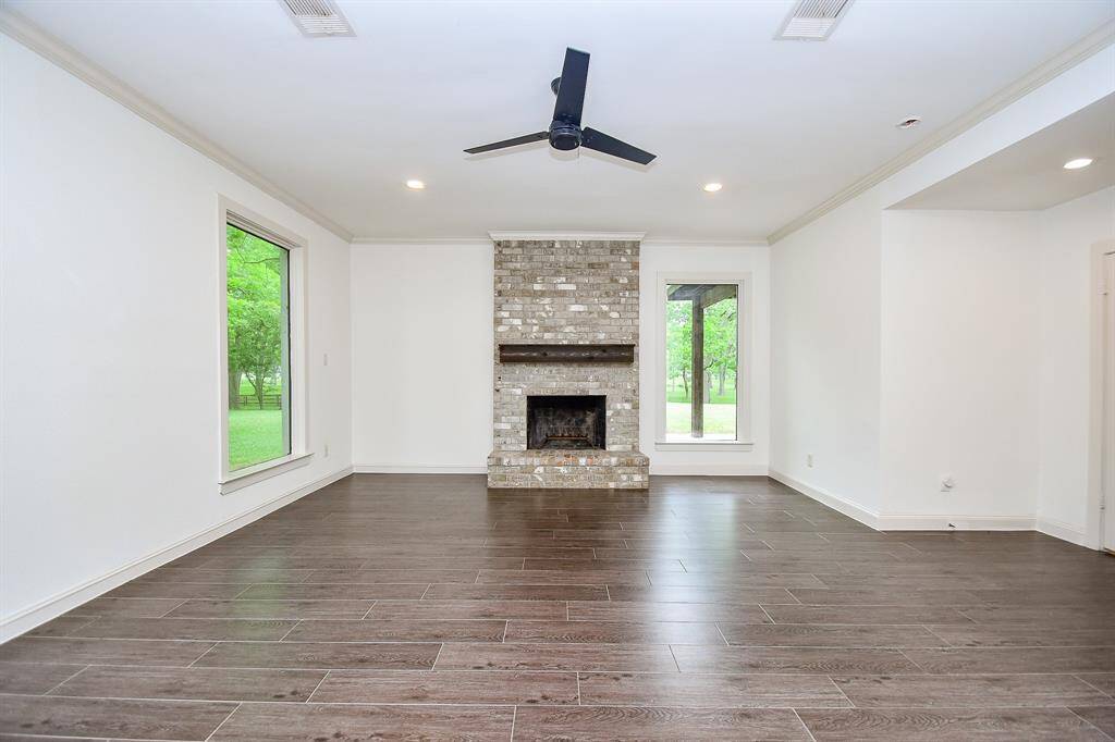 Primary suite offers abundant space