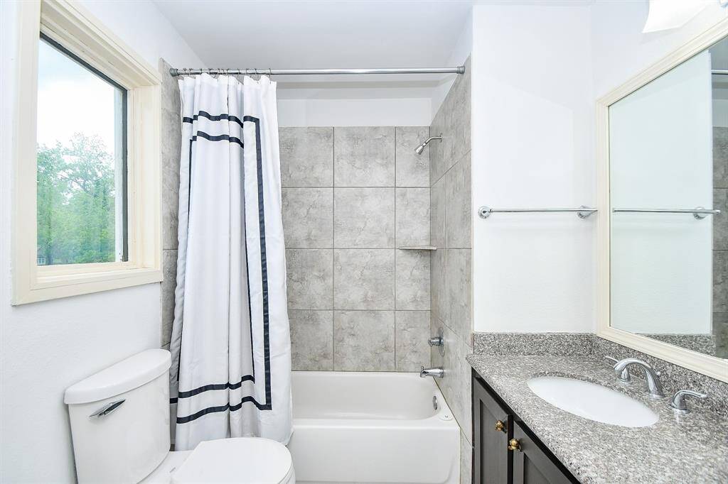Third bedroom attached bathroom