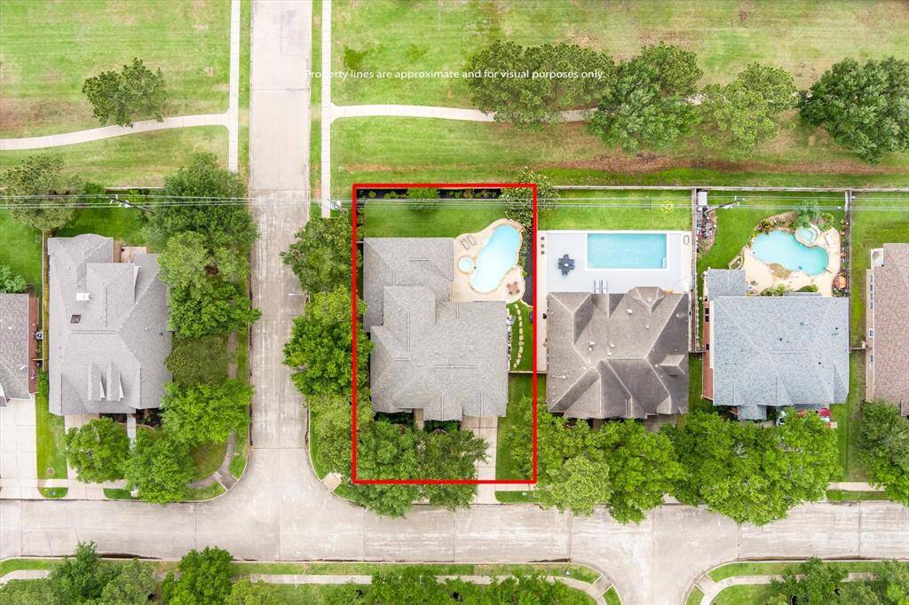 As a courtesy, here is an aerial view with the approximate property lines outlined for reference. *Buyer to independently verify all boundaries.