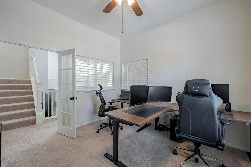 With shutters to create privacy when needed.