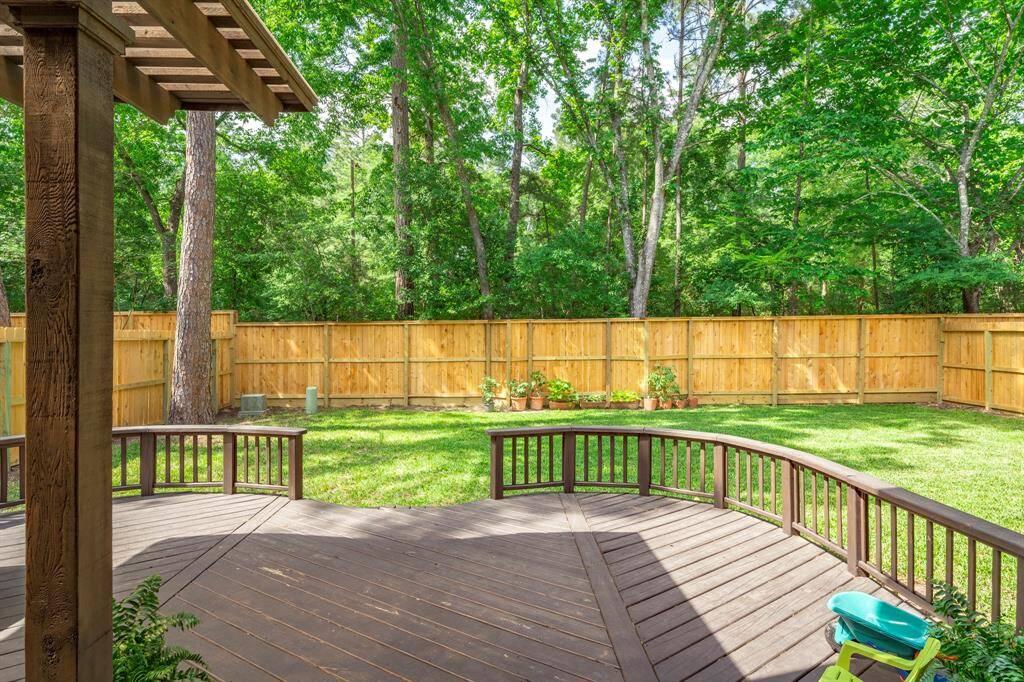 This a terrific back yard, isn't it?! So much space!