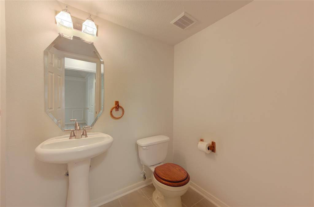 The powder room or half bath