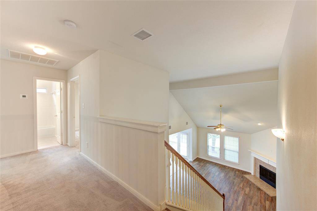 View from the second floor