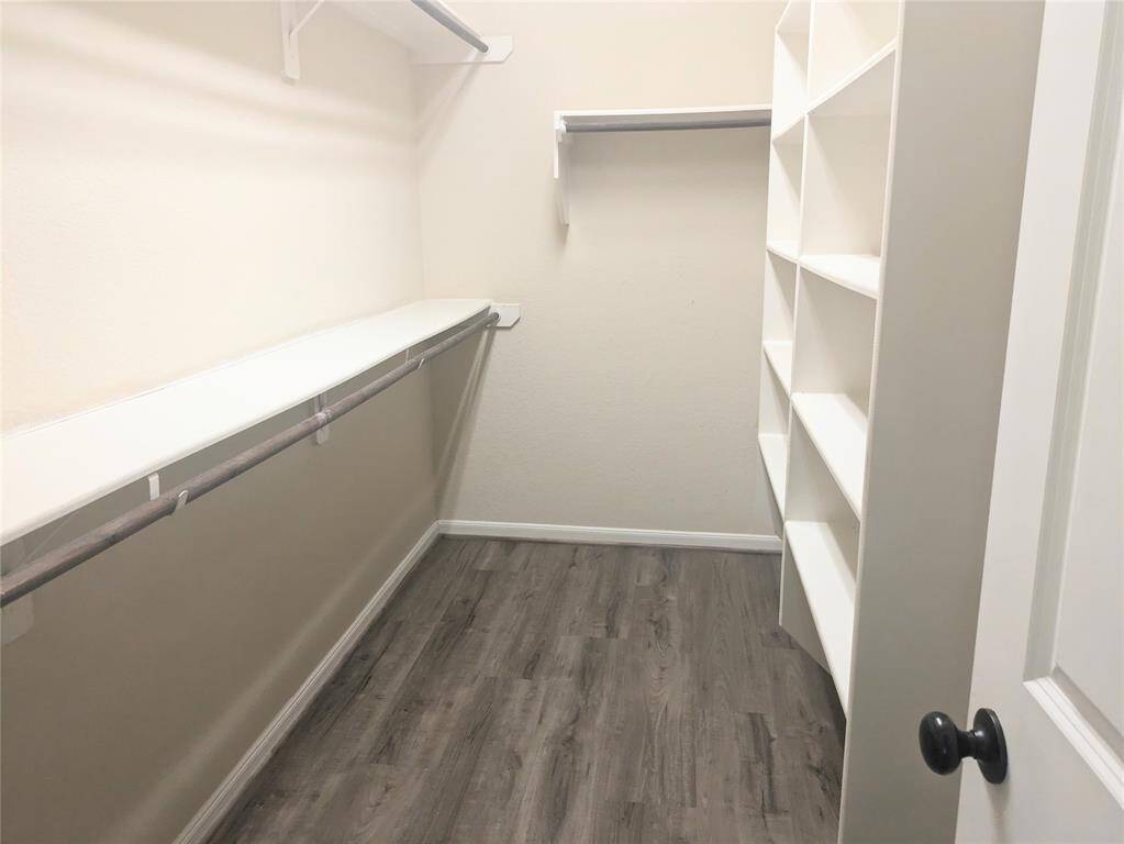 Master closet