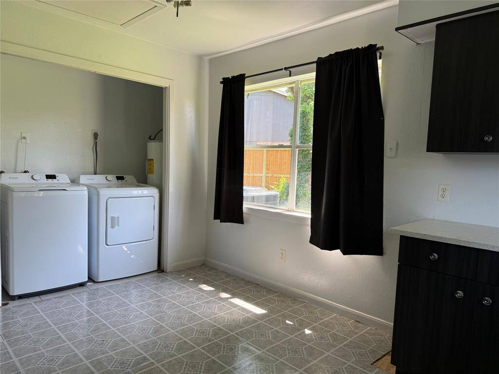 Washer and dryer