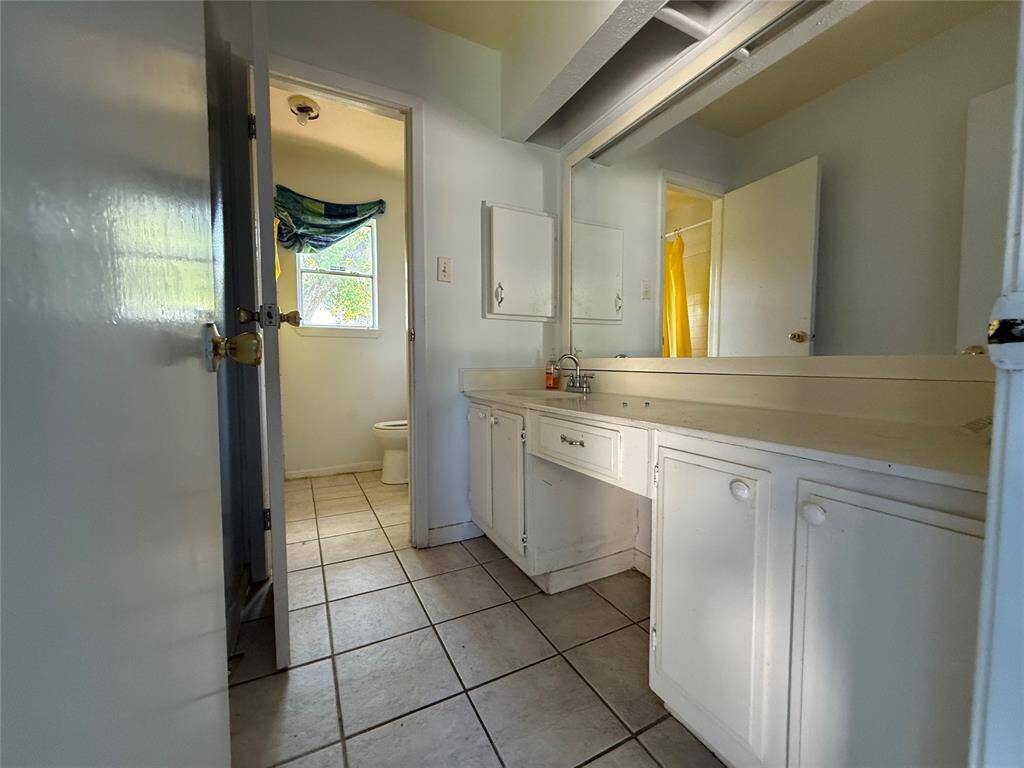 Hallway bathroom