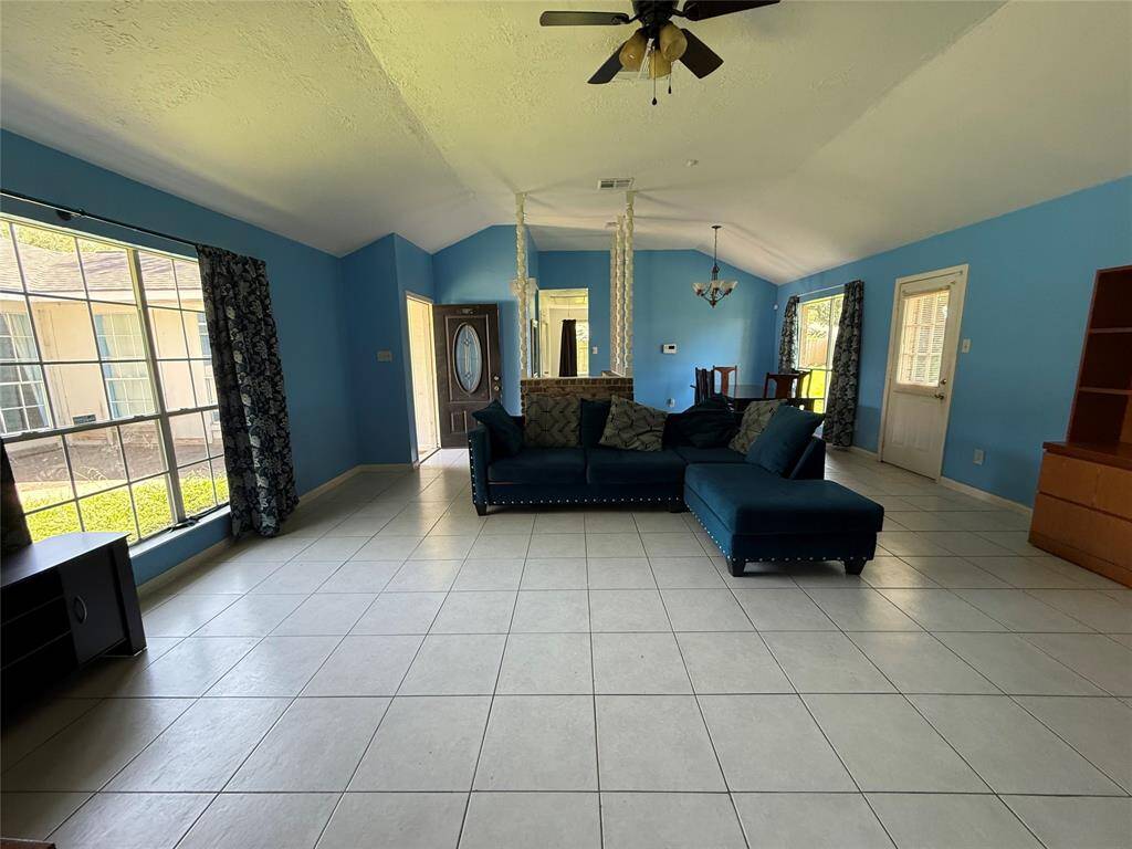 View of the entire front living room area