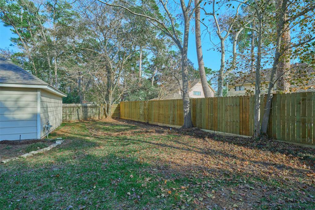 New fence.