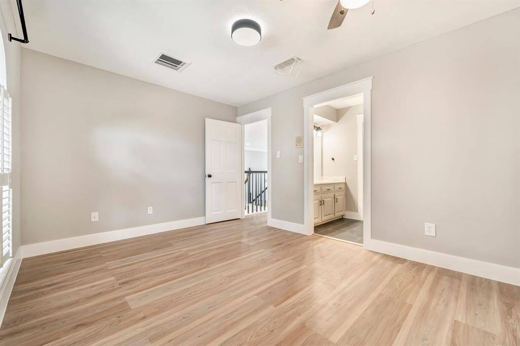 The second of two secondary bedrooms located upstairs