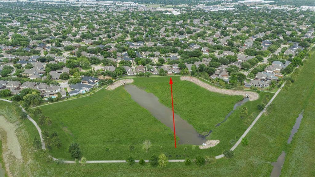 wonderful walking trail directly behind the home.