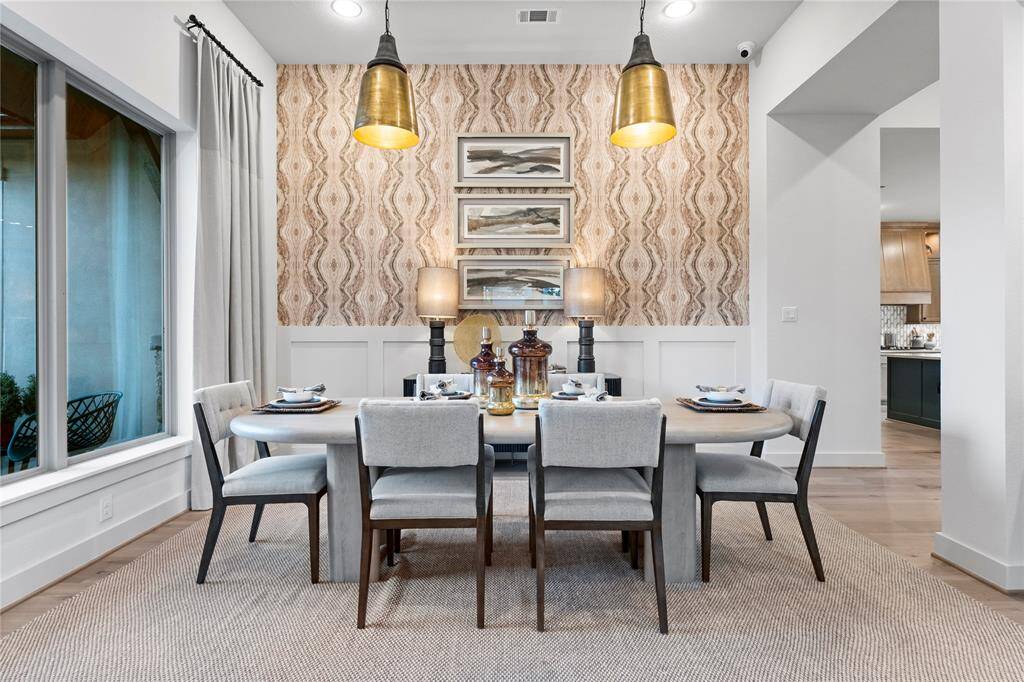 Formal Dining with Access to the Kitchen and Family Room
