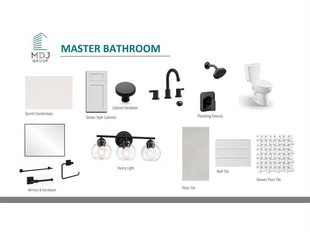 Primary bathroom specs