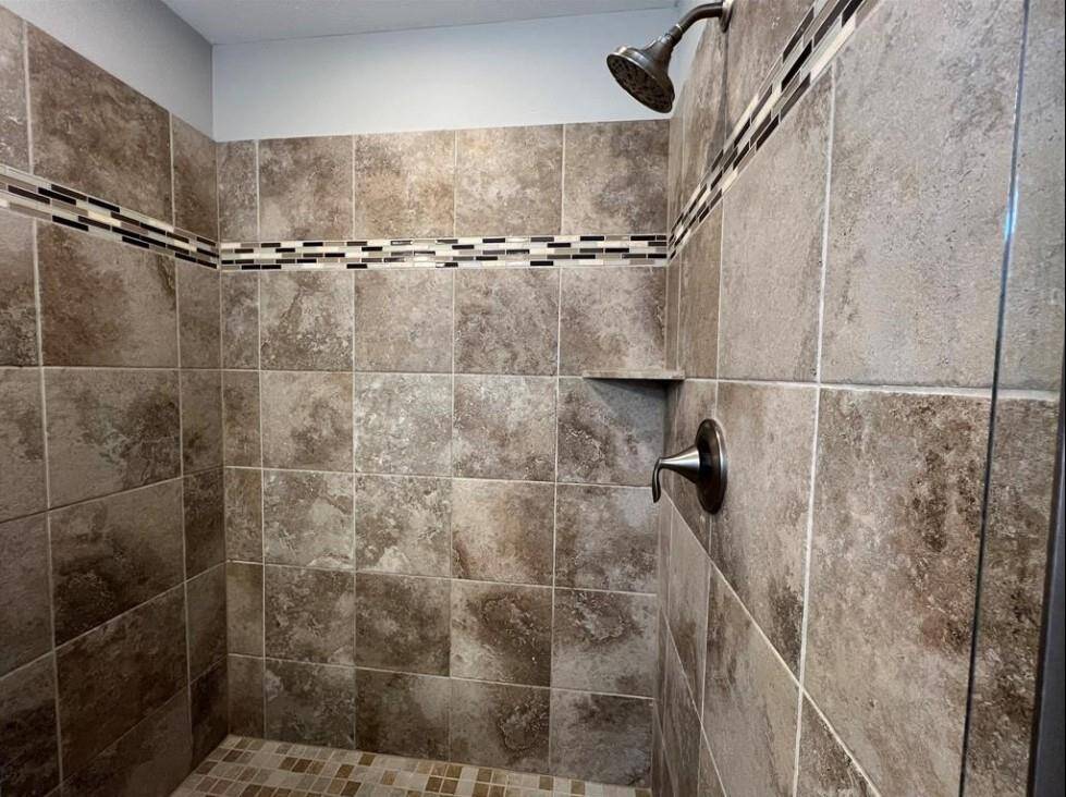 View of primary shower.