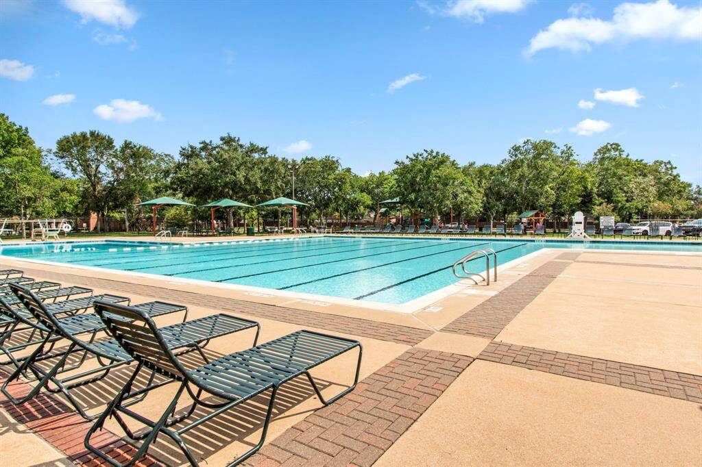 One of three neighborhood swimming pools, perfect for relaxation and fun.