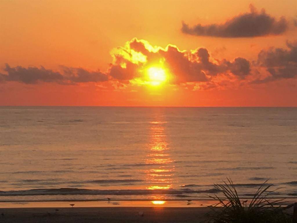 Sunrise off the front deck