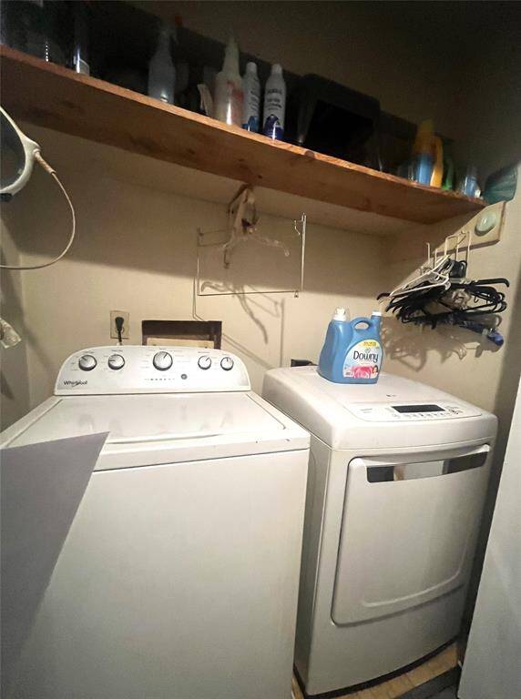 Utility closet on the 2nd floor