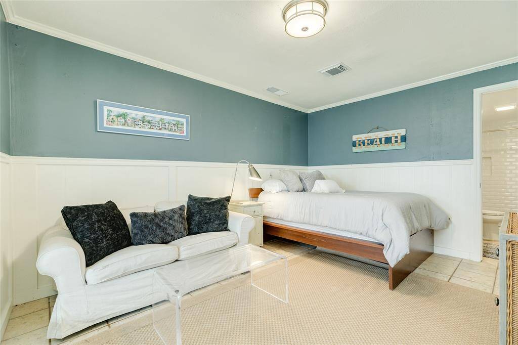 Bonus ground level bedroom with bathroom.  Fully air conditioned with central air and heat.