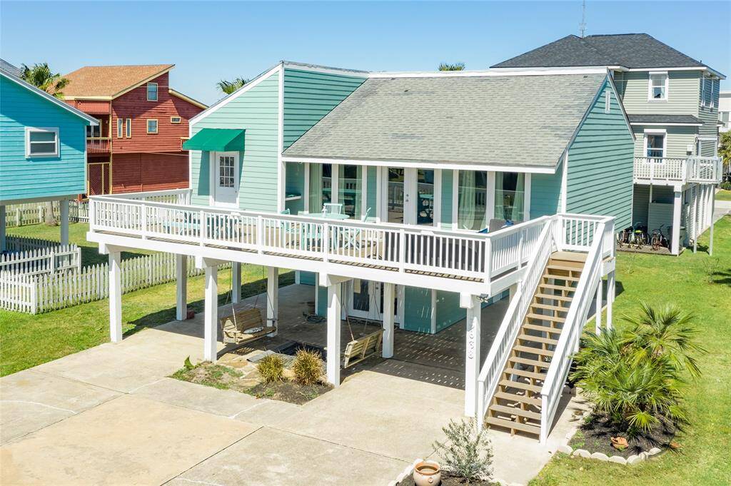 Side view of home.
