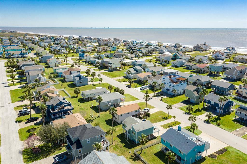 Aerial view facing south east.