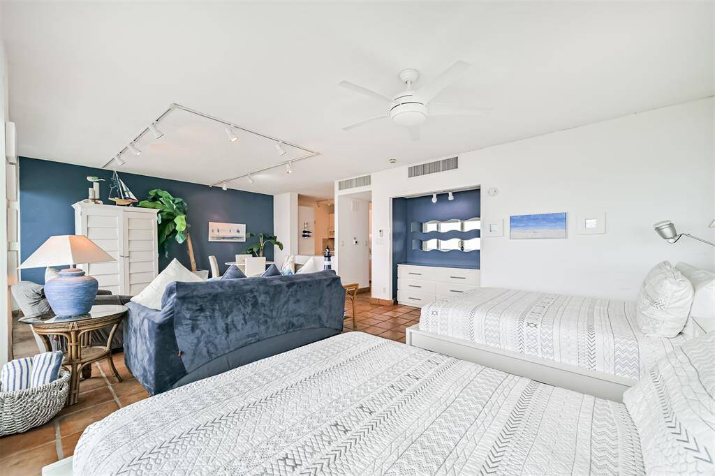 Furniture is included with this turnkey unit.