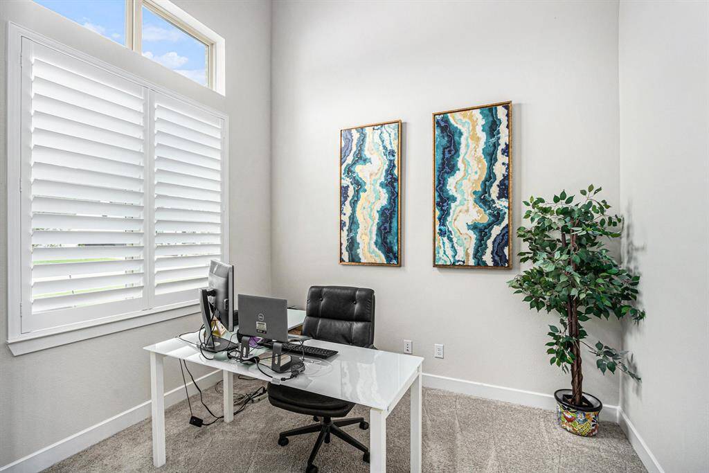 Office/study on the first floor.
