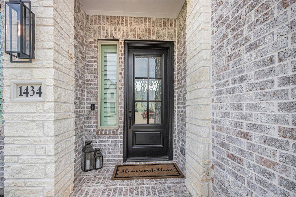 Welcoming front entrance