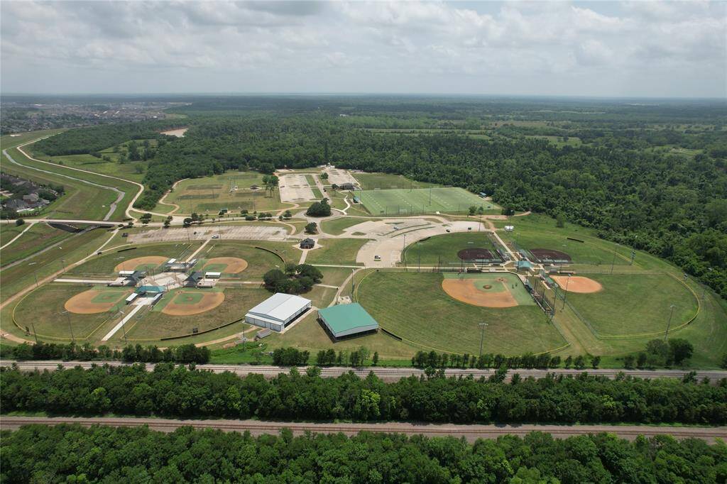 Camp Sienna Sporting Complex includes Baseball Fields, Soccer Fields, Basketball Court, Batting Cages, Volleyball Court,Trails, Playground, Concessions, and Viewing Stands