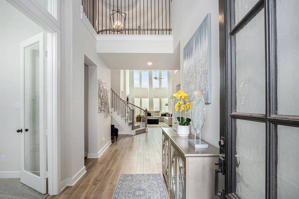 Modern, clean and bright interior.