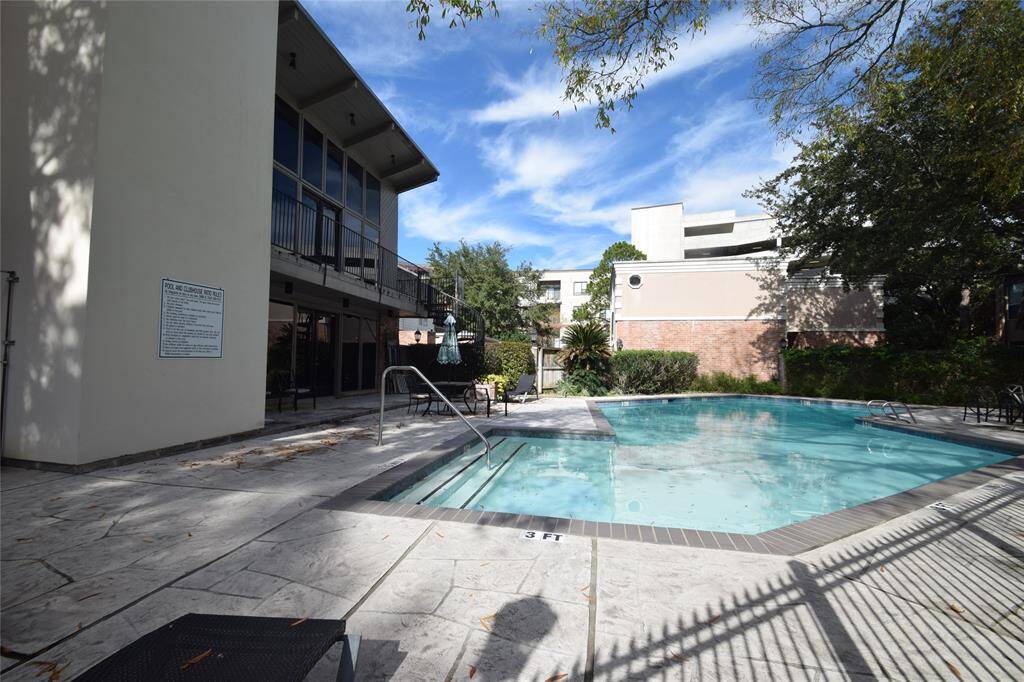 Enjoy another community pool view.