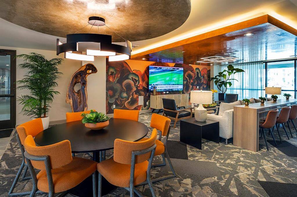 Lounge seating common area