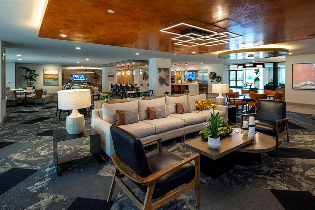 Lounge seating common area
