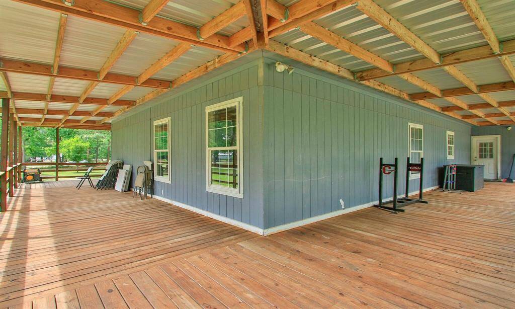 Imagine enjoying this large porch that is already stained and sealed for a low maintenance appeal