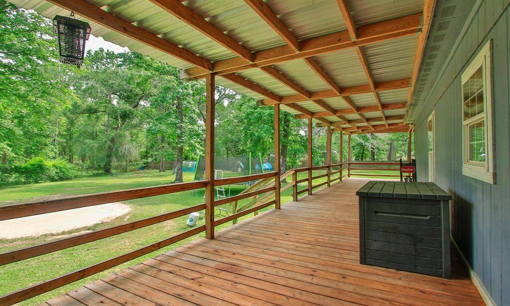 More Deck space around the back of the home