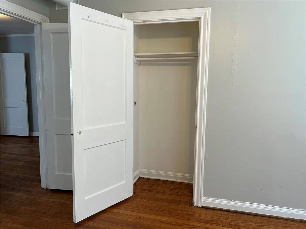 Ample closet space throughout