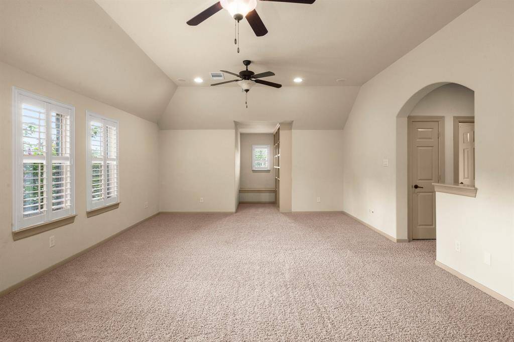 Game room with reading nook perfect for kids & family game night!